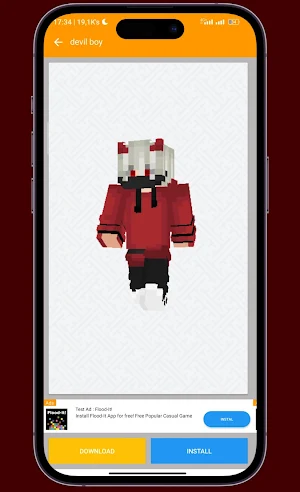 Devil Skin for Minecraft PE Screenshot 0