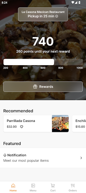 La Casona Mexican Restaurant Screenshot 0