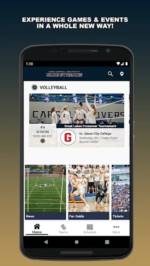 John Carroll Blue Streaks Screenshot 0