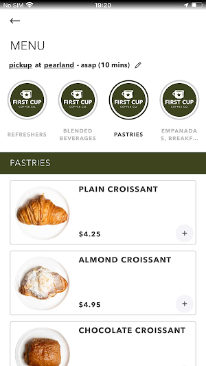 First Cup Coffee Co Screenshot 2