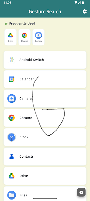 Gesture Search Screenshot 0