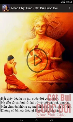 Nhạc Phật Giáo - Cát Bụi Cuộc Đời Screenshot 1