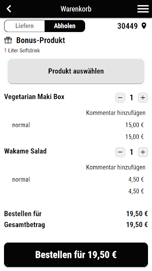 Sushi Mix Hannover Screenshot 1