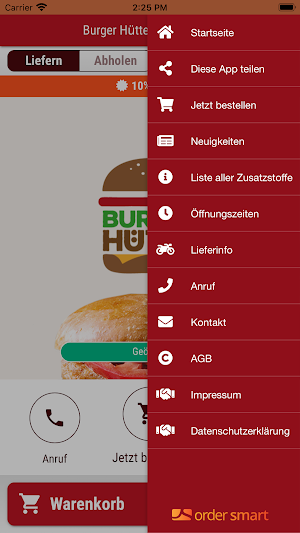 Burger Hütte Screenshot 2