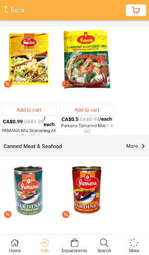 Seafood City Canada Screenshot 2