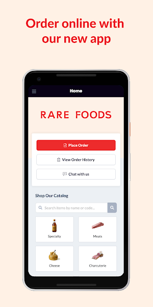 Rare Foods Screenshot 0