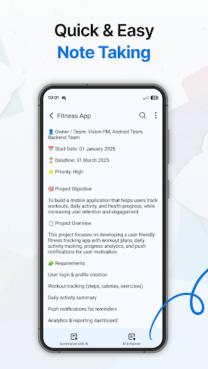 Notepad – AI Notes & Checklist Screenshot 1