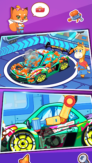 Repair The Future Racing Car Screenshot 0