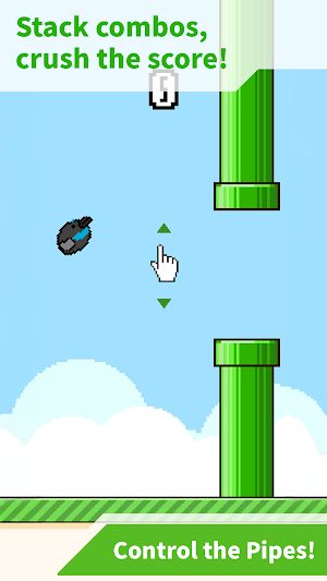 Flappy Pipes Screenshot 2
