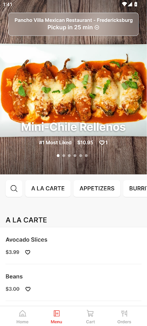 Pancho Villa Mexican To Go Screenshot 1