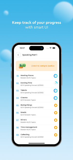 IELTS Speaking Forecast Screenshot 3