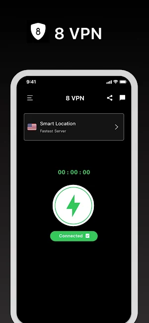 8 VPN - Your Digital Shield Screenshot 0