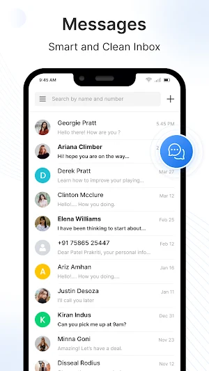 Messages: SMS Text Messenger Screenshot 0