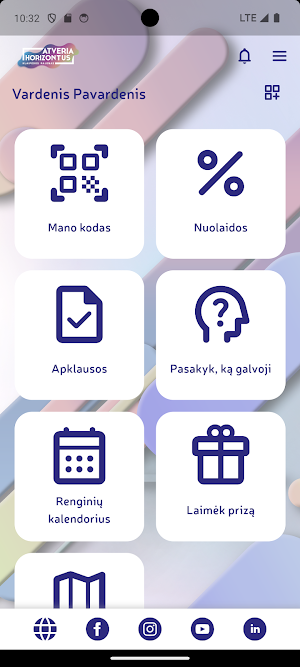 Atviri Horizontai Screenshot 0