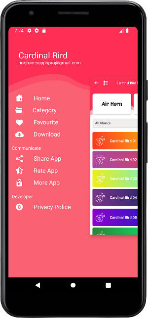 Cardinal Bird Sounds Screenshot 2