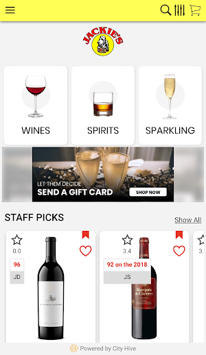 Jackie's Fine Wine and Spirits Screenshot 1