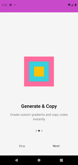 Color Gradient Maker Screenshot 1