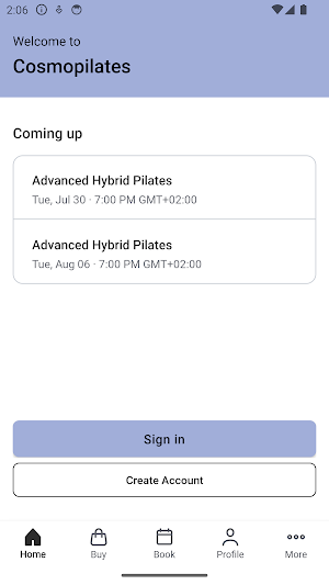 Cosmopilates Screenshot 1