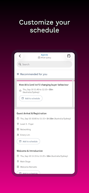 impact.com iPX Events Screenshot 2