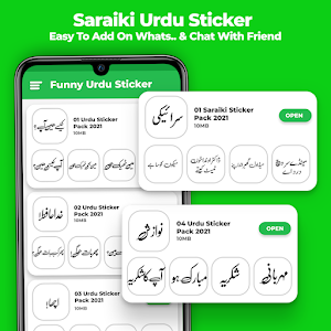 Urdu Funny Stickers for WApp Screenshot 3
