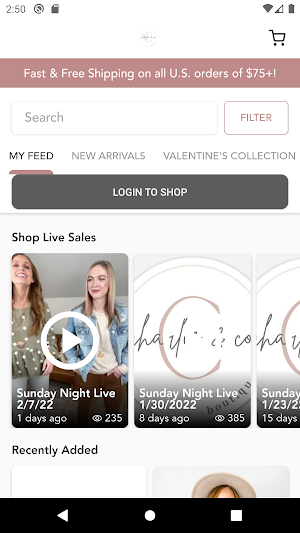 Charlie & Co. Boutique Screenshot 1