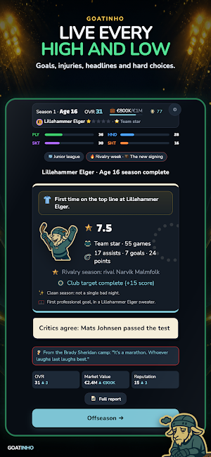 GOATINHO Hockey Screenshot 2
