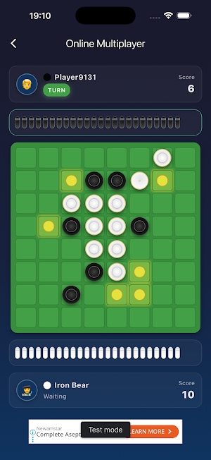 Reversi Online Screenshot 2