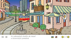 Čeština s Bílou paní: Čítanka Screenshot 2