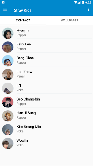 Stray Kids Chat & Video Call Screenshot 0