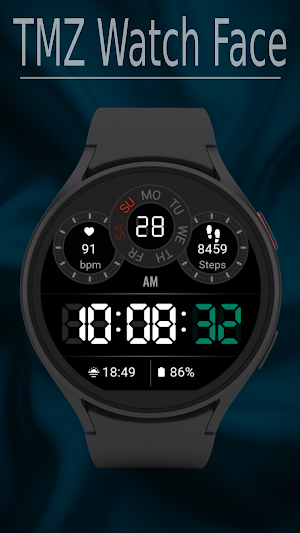 LCD Watch Face Screenshot 0