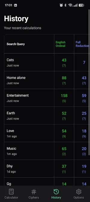 Gematria Calculator Screenshot 1