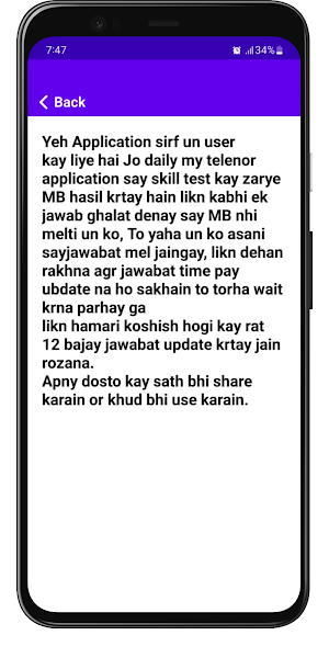 My Telenor Test Skill Answers Screenshot 2