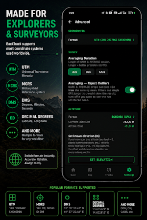 BackTrack GPS & Compass Screenshot 3