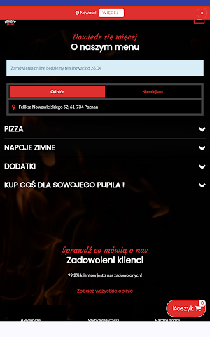 Ambro Pizza Screenshot 2