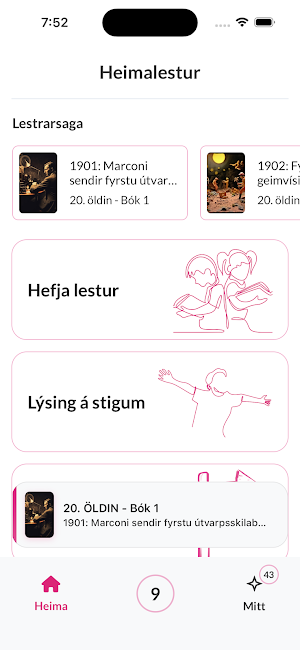 Heimalestur Screenshot 0
