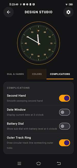 Seven Dial: Analog Clock Screenshot 0