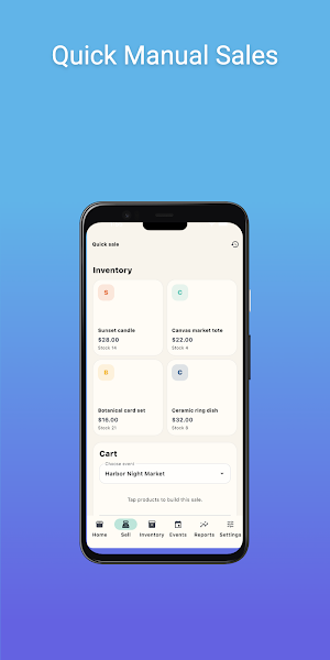 BoothLedger: Vendor Sales Screenshot 1