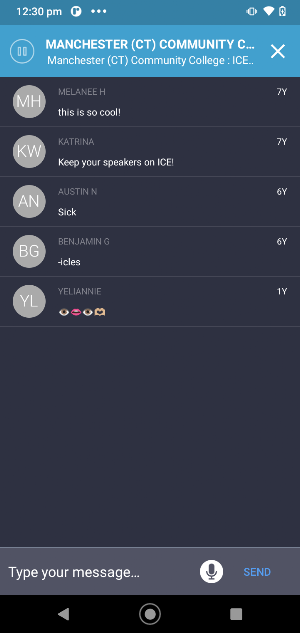 ICE Radio at MCC Mobile app Screenshot 2