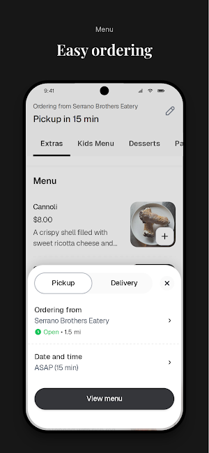 Serrano Brothers Eatery Screenshot 2