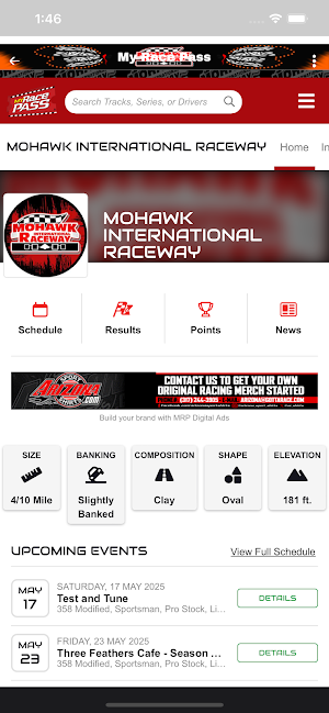 Mohawk International Raceway Screenshot 1