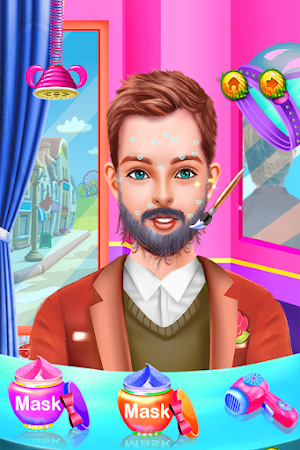 Crazy beard salon Screenshot 2