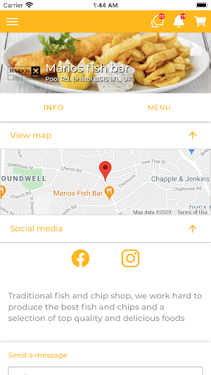 Mario's Fish Bar Screenshot 1