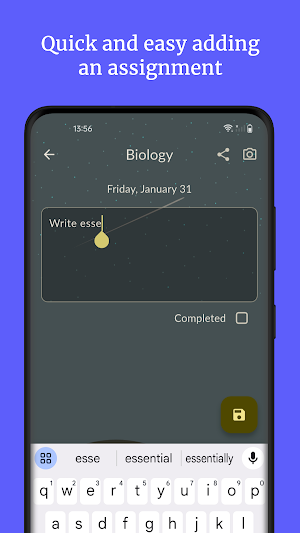 Student Planner Screenshot 1