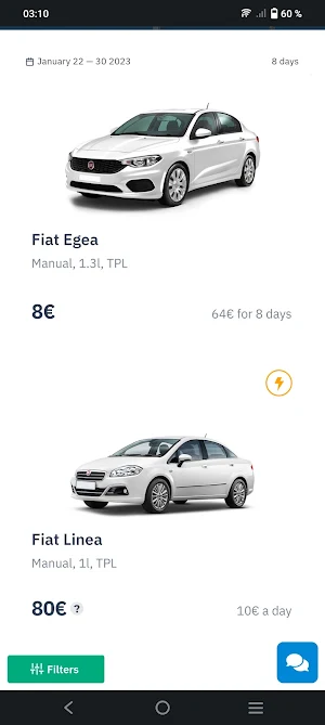 Turkey Rent a car Screenshot 2