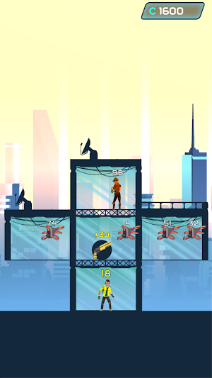 Cyberpunk Edge: Tower War TD Screenshot 2