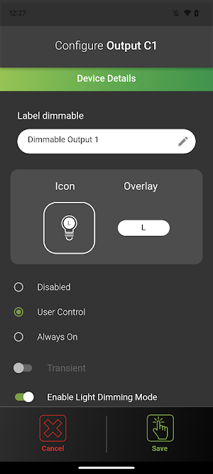 REDARC RedVision Configurator Screenshot 2