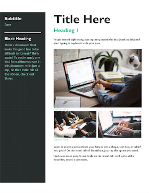 Newsletter Templates & Designs Screenshot 0