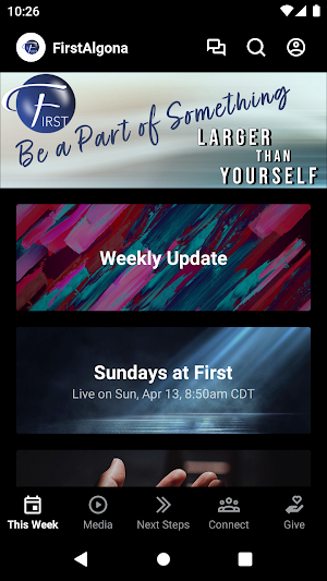 First Lutheran Algona, IA Screenshot 0