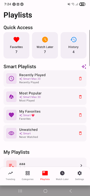 MyTube - Trending Videos Hub Screenshot 2
