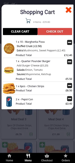 Peppinos Pizza Pencoed Screenshot 2